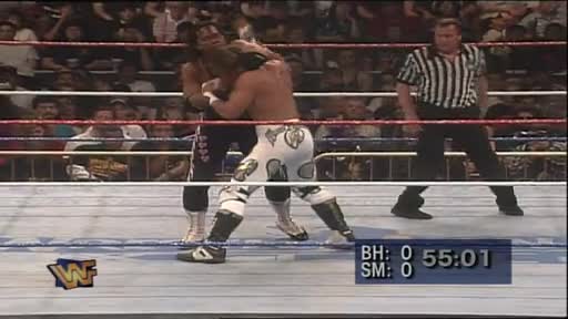 Wrestlemania 12 - Shawn Michaels vs. Bret Hart (60 Minute Ironman WWE Title Match) (Part 1)