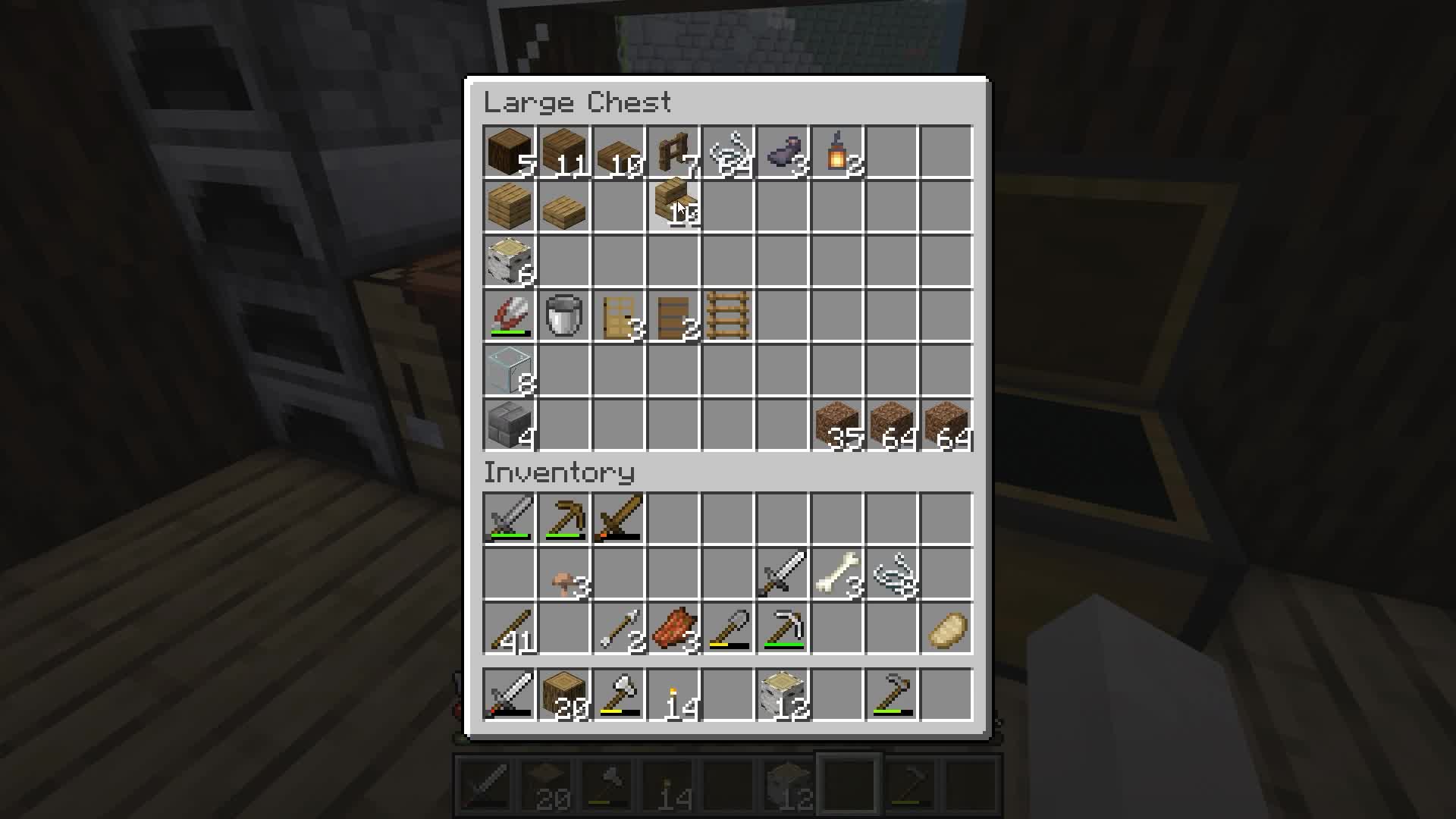 Minecraft Longplay Episode 4 - Mining, Animal Farming, and House Decorating (No Commentary) - 1of10