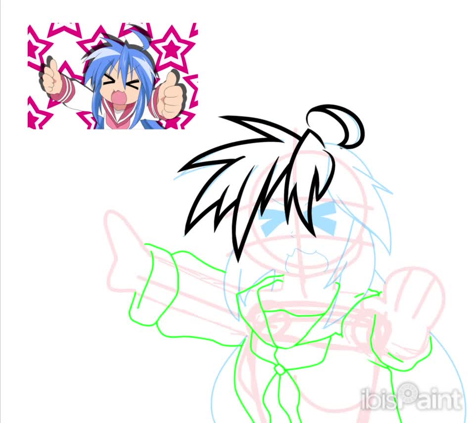 Konata Izumi Speedpaint