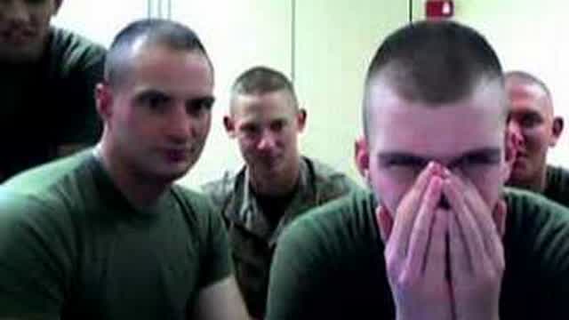 MARINES 2 girls 1 cup reactions!!