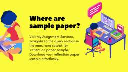 Get Free Reflection Paper Sample