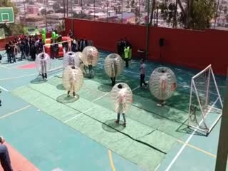 Bubble soccer