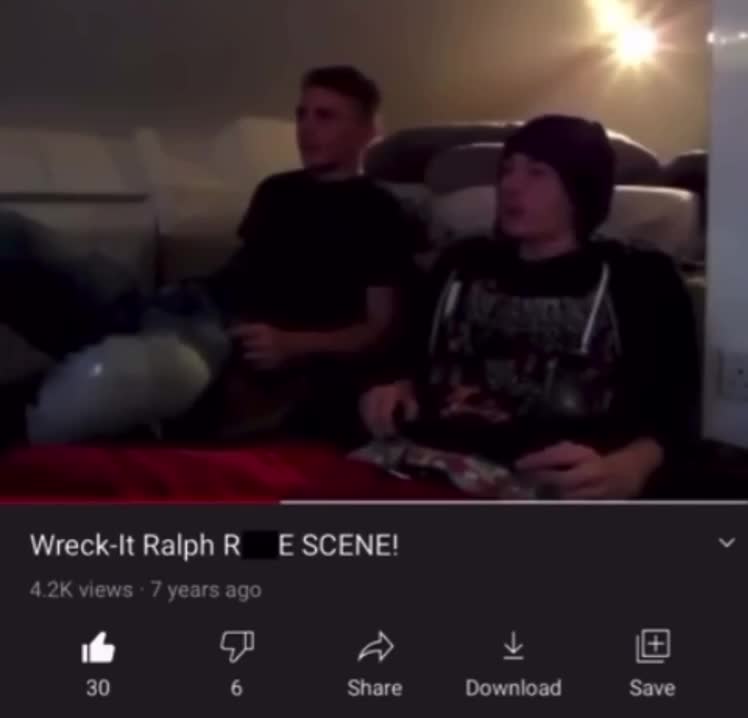 wreck it ralph rape scene