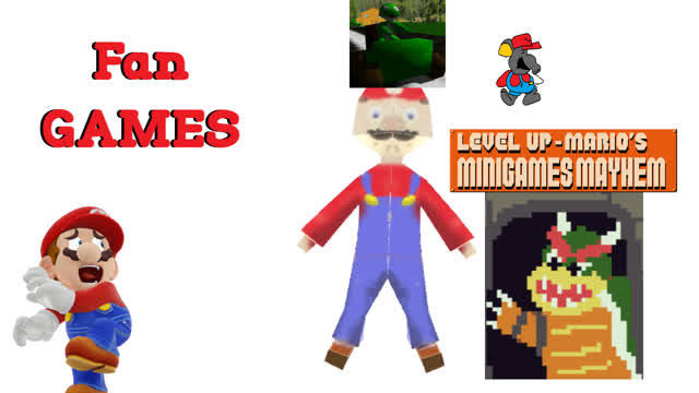 playing mario fan games