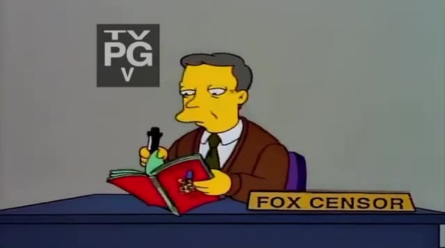 The Simpsons Treehouse of Horror VIII - The Fox Censor The Simpsons Treehouse of Horror VIII - The Fox Censor
