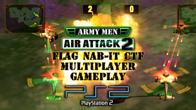 Army Men: Air Attack 2 - Flag Nab It - PS2