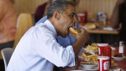 Obama eats Weeners and Dogs