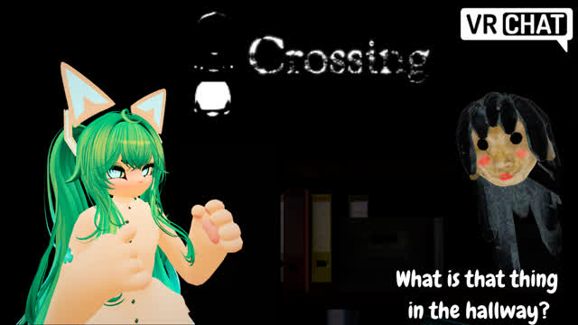 I visited Crossing in VRChat (What is that thing in the hallway?)