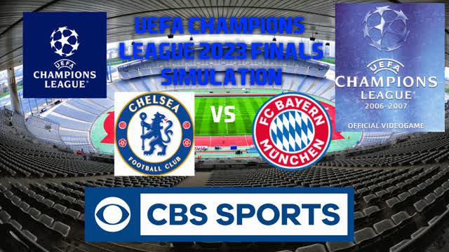 UEFA Champions League 2006-07 Simulation: Chelsea vs FC Bayern Munich (Champions League 2023 Final)