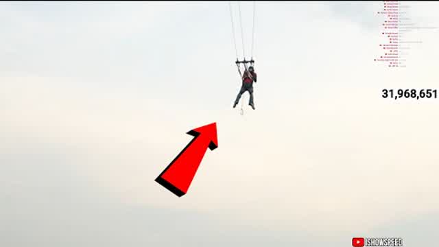 iShowSpeed Tries To Fly :-O