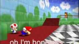 super mario 64 blooper: chrming peach