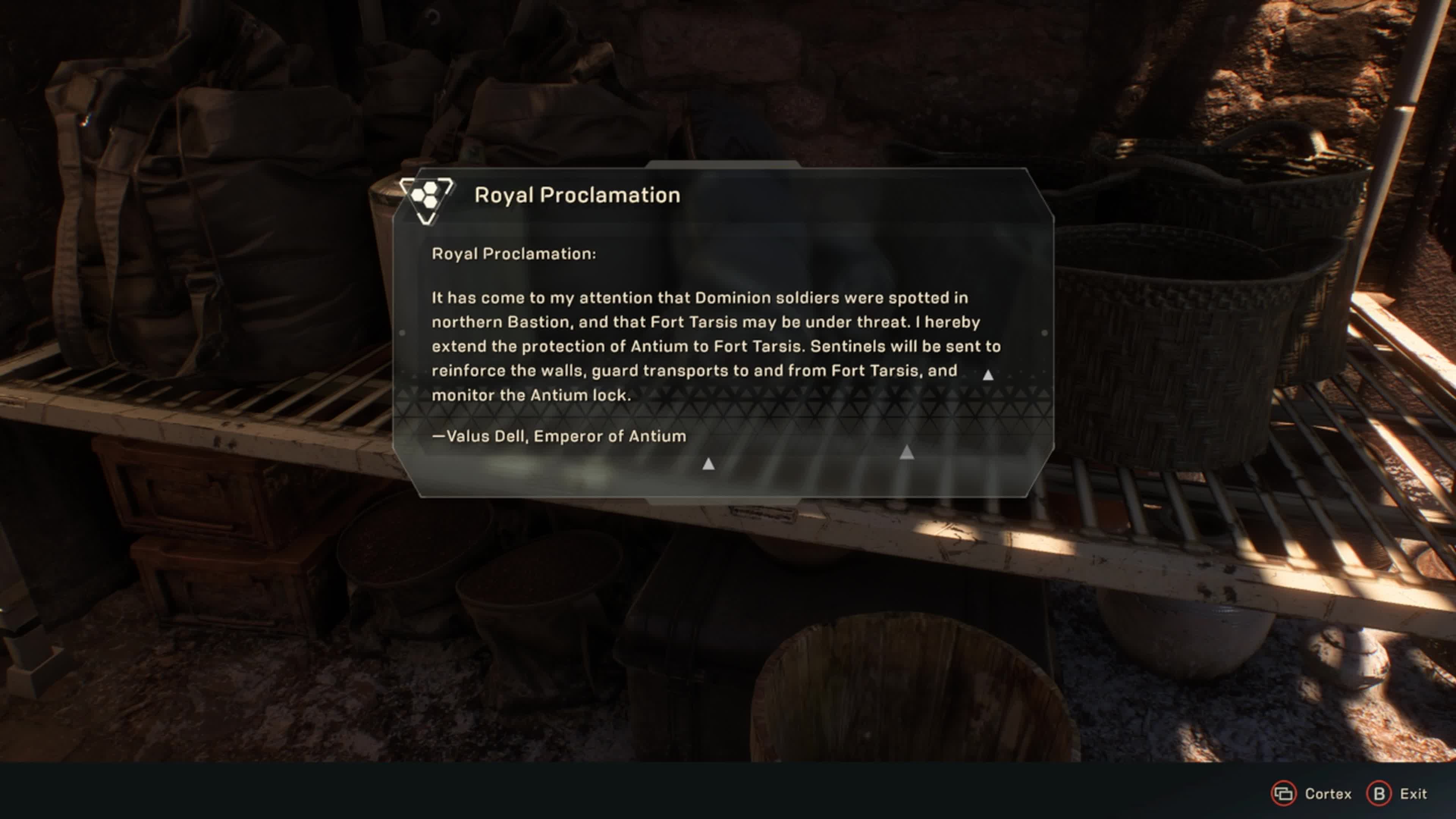 Royal Proclamation