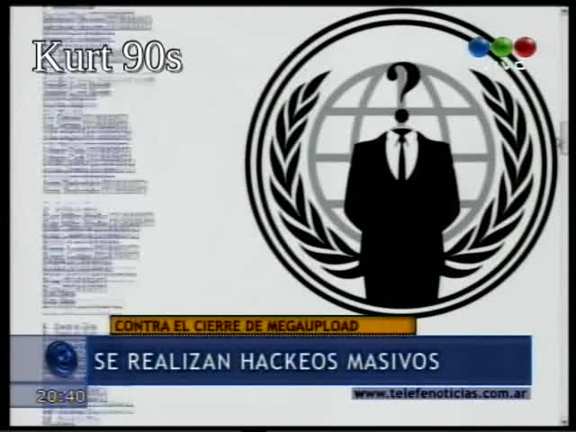 Telefe Noticias Cierre de Megaupload 23 Enero 2012 Telefe Noticias Cierre de Megaupload 23 Enero 2012