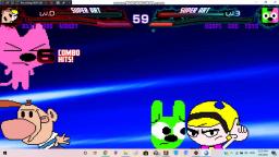 Billy & Mandy Vs Hoops & Yoyo Mugen Fight