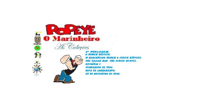 POPEYE O MARINHEIRO _ O HOMEM MÍSTICO VERSÃO EM CORES DUBLADO