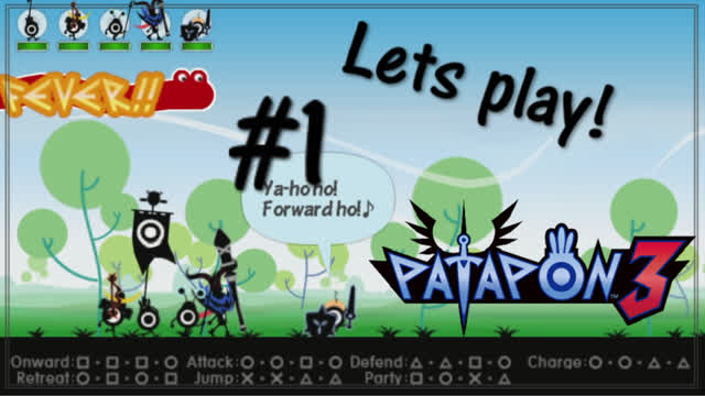 Lets play! - Patapon 3 (PS4) - Part #1