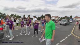 At Walton-on-the-Naze Essex Carnival Procession 2014