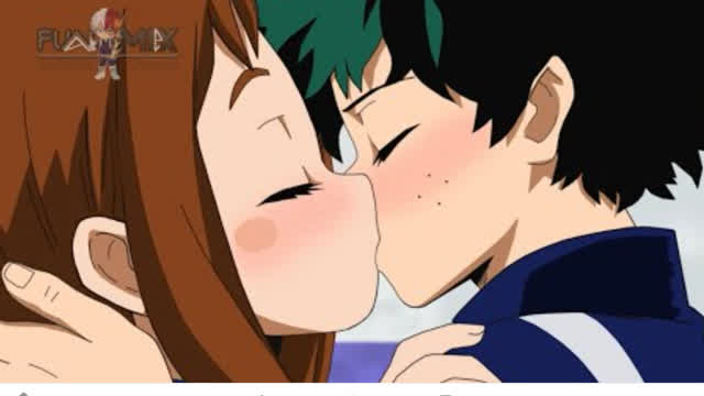 Deku and Uraraka Kiss / Todoroki Shoto x Bakugo Katsuki Kiss (Gay) | My Hero Academia