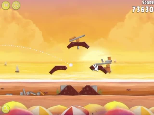 angry birds rio - golden bleachball (completo)