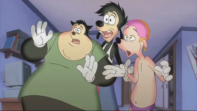 extremely goofy movie goofy max pj bobby scream