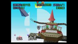 Super Smash Bros 64 Kirby Hat and Power: Captain Falcon