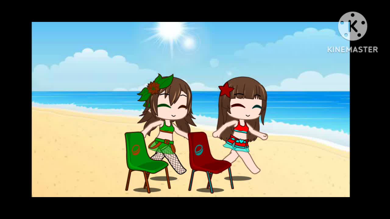 Going to the beach! | Gacha Club