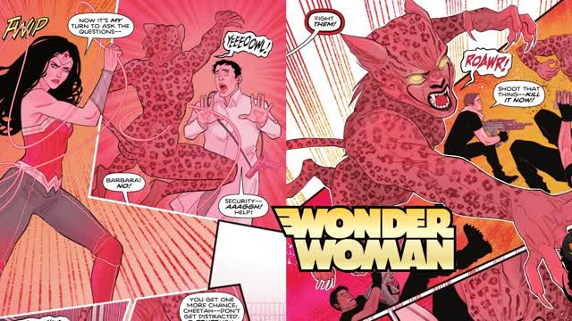 Wonder Woman Issue 792 - Wonder Woman (Diana Prince) VS Cheetah