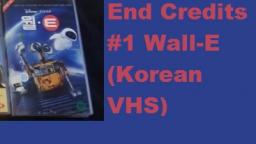 End Credits #1 Wall-E (Korean VHS)