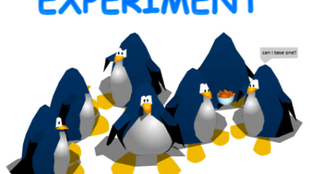 (penguin experiment) game "prototype" test