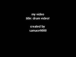 my drum video