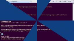 intennet explorer 7: forgotten browser from 2006
