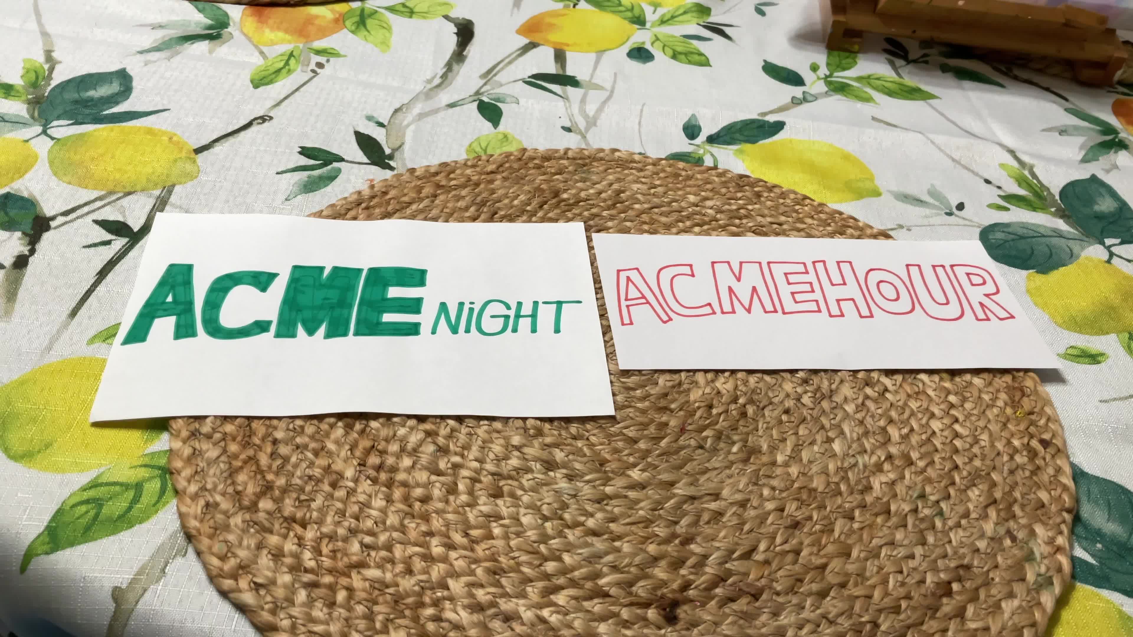 ACME Night & ACME Hour Opening