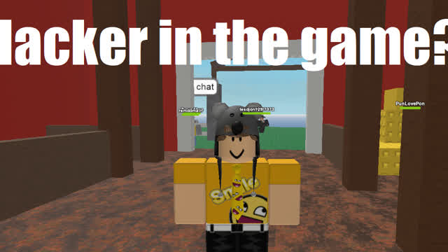 Trying to survive natural disasters in Roblox! (I met a hacker in the game) Roblox