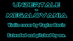 Undertale's 'Megalovania' but it's an epic pitched and sped up violin cover