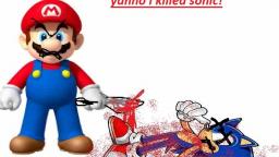Mario Kills Sonic