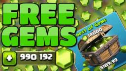 CLASH OF CLANS UNLIMITED GEMS HACK 100%