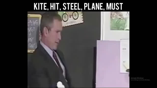 Black magic before detonating the towers The words were: kite, hit, steel, plane, must.