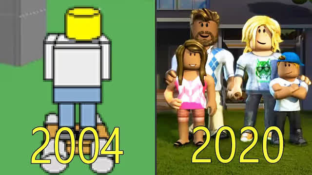 Evolution of Roblox 2004 - 2020