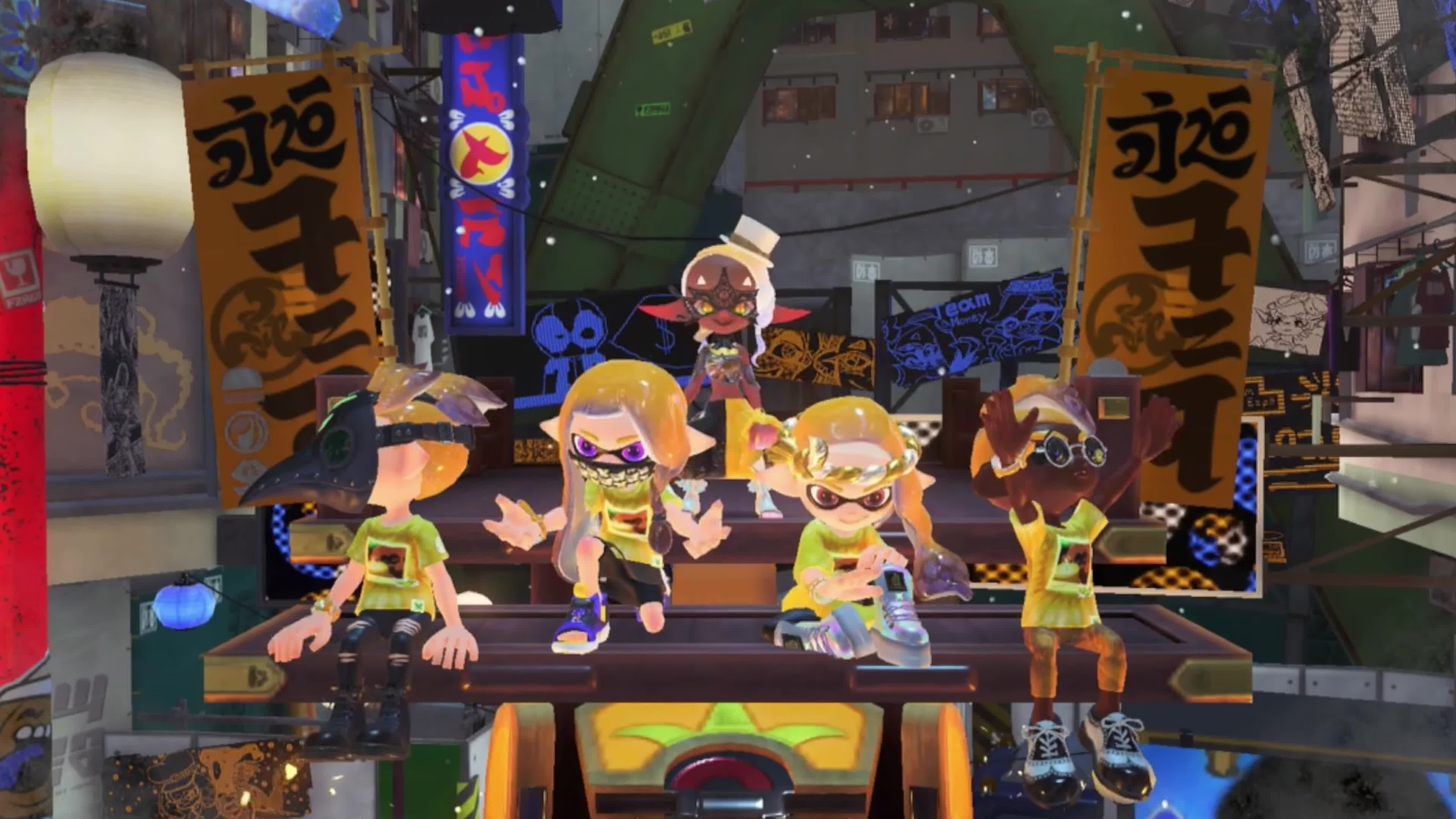 Splatoon 3 Team Experiences FrostyFest Floats 2025