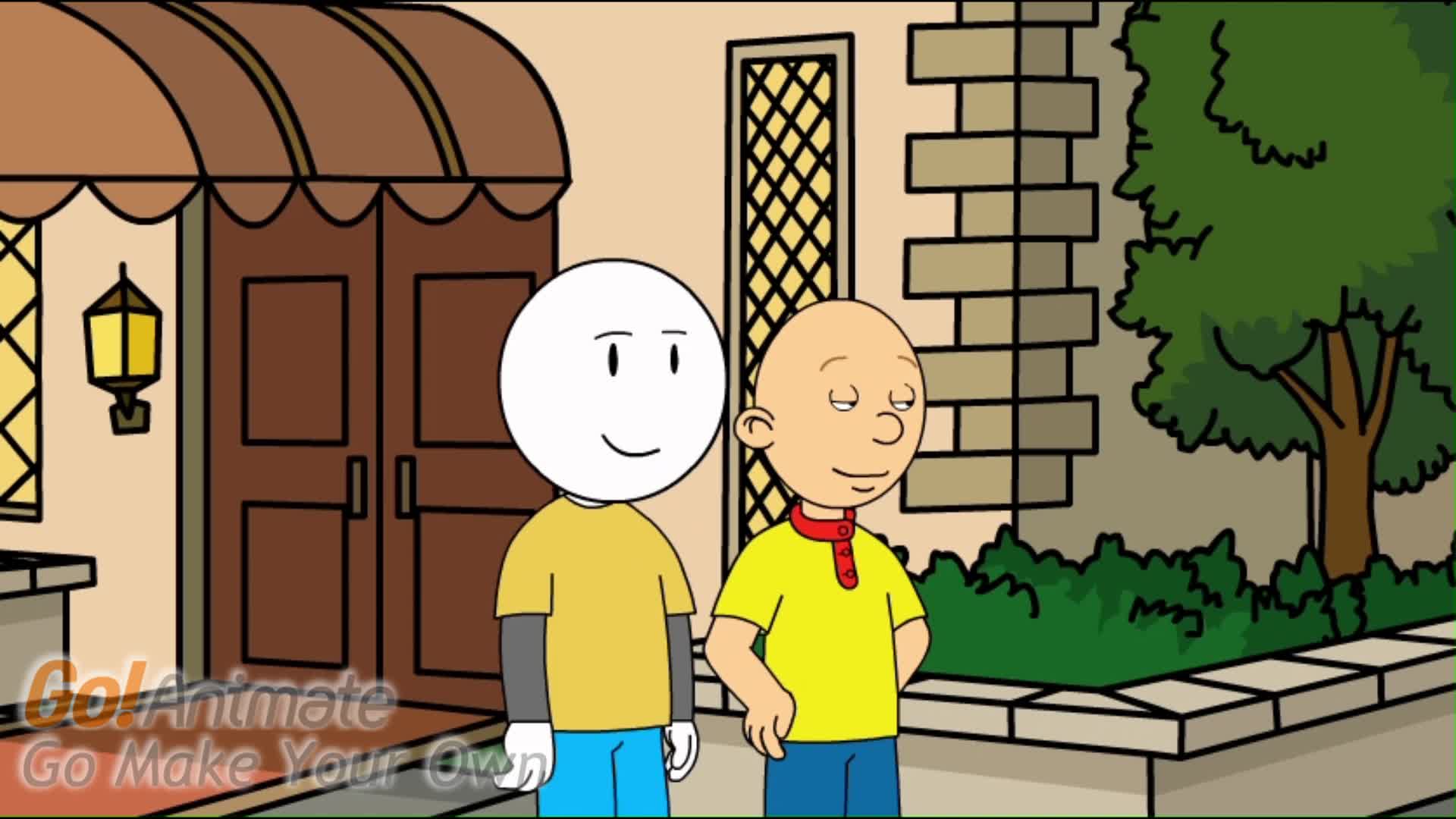 Where is Caillou's Mom