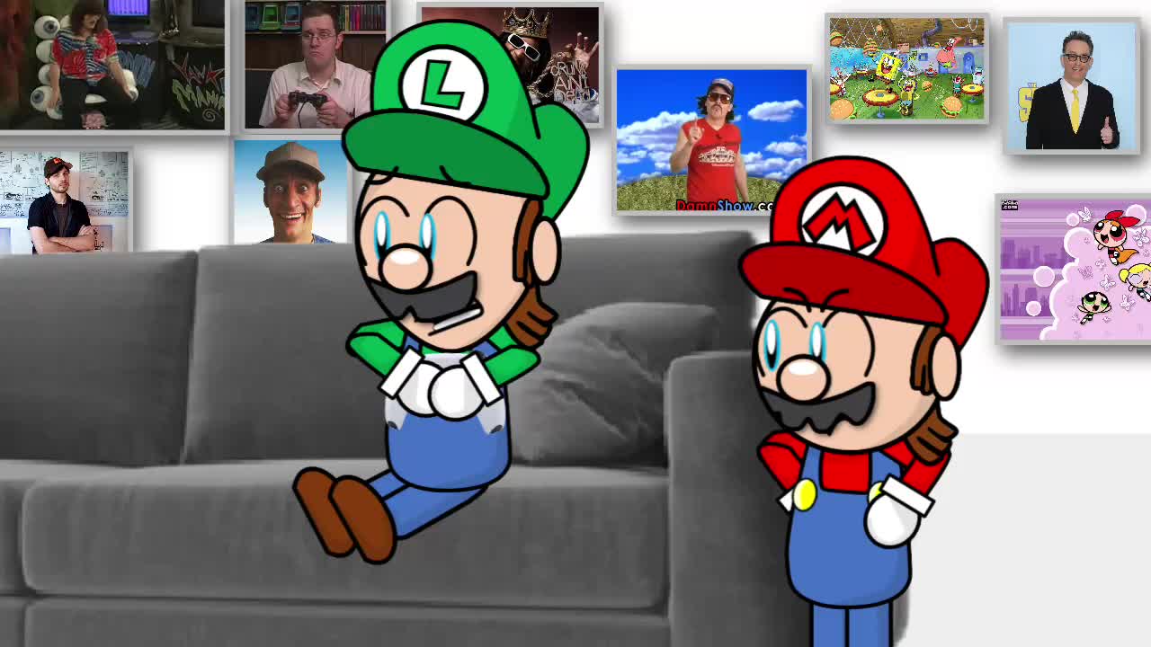 Luigi, go to the bathroom now [My Edition/Danno Cal Drawings Animation]