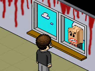 Habbo - Solo en la ventana