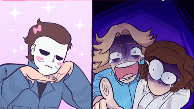 speedpaint Michael Myers Laurie Strode and Annie