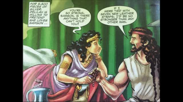 Samson and Delilah: the Nazirite to God and the Pretender.