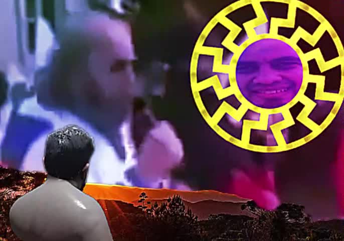 bruno vendo o por do sol