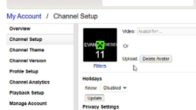 how to upload an image as your profile in vidlii how to upload an image as your profile in vidlii