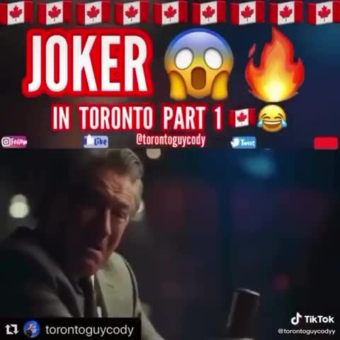 Joker if he was in Toronto?!