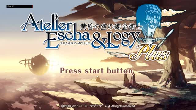 The First 15 Mintues of Atelier Escha & Logy Plus: 黄昏の空の錬金術士 (Vita) The First 15 Mintues of Atelier Escha & Logy Plus: 黄昏の空の錬金術士 (Vita)