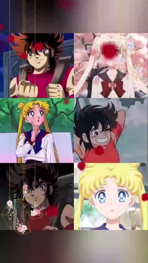 Saint seiya x usagi Crossover Video