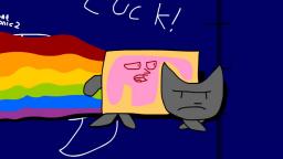 Nyan Cat Gets Shot (better audio quality)